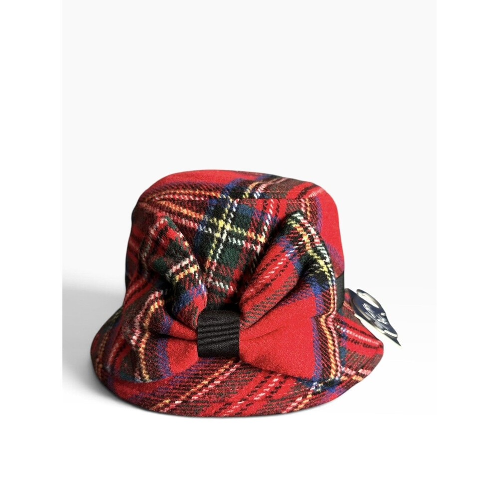 Clueless Royal Stewart Tartan Plaid Bucket Hat Princess Diana 90s Preppy Brunch